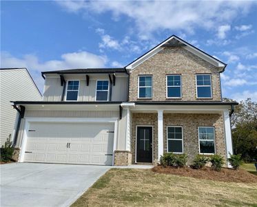 New construction Single-Family house 2710 Westgate Park Drive, Loganville, GA 30052 Stanford- photo 0