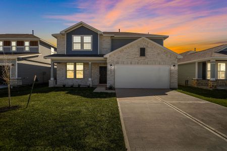 New construction Single-Family house 144 Founders Grove Loop, Conroe, TX 77318 - photo 0