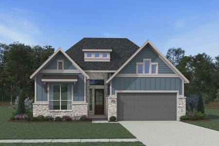New construction Single-Family house 3305 Wickfield Pass Ln, League City, TX 77573 plan Hampton - image
