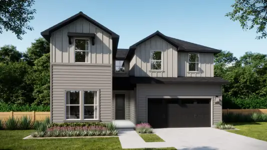 New construction Single-Family house 271 Ezekiel St, Kyle, TX 78640 plan 4053 - image