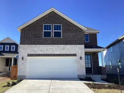 New construction Single-Family house 134 Kiowa Bnd, Liberty Hill, TX 78642 Granbury- photo 0