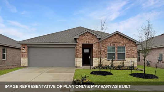 New construction Single-Family house 2640 Belly Wash Wy, Leander, TX 78641 plan The Irvine - image