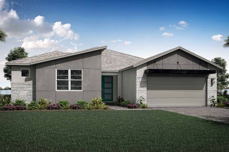 New construction Single-Family house 10231 Sw Adelaide Ter, Port St. Lucie, FL 34987 Biscayne Bay- photo 0