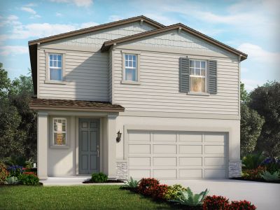 New construction Single-Family house 3827 Radiant Mountain Dr, Plant City, FL 33565 Redwood- photo 0