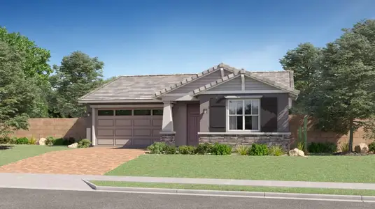 New construction Single-Family house 15757 W Winslow Ave, Goodyear, AZ 85338 plan Sage Plan 4022 - image