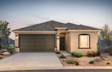 New construction Single-Family house 5025 S 251St Drive, Buckeye, AZ 85326 Lavender- photo 0