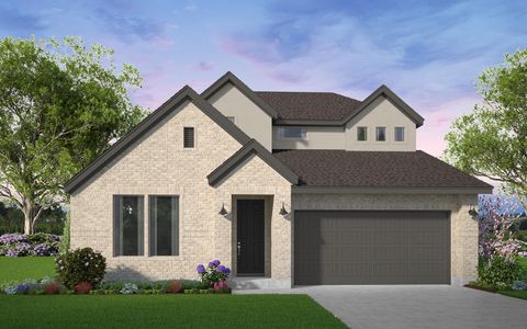 New construction Single-Family house 7314 Prairie Lakeshore Ln, Katy, TX 77493 plan Grinnell - image 2