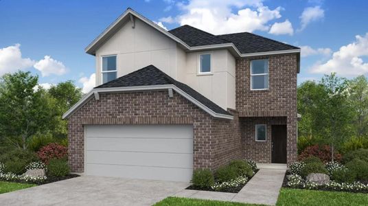 New construction Single-Family house 9302 Willowbank Gap Ln, Cypress, TX 77433 plan Juliet - image