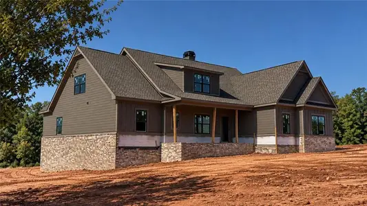 New construction Single-Family house 2117 Stonegate Wy, Monroe, GA 30656 plan (GA) Riley A.6 3 Side Entry - image