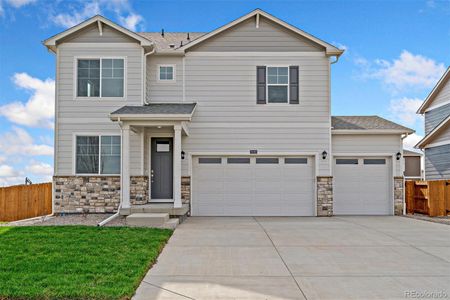 New construction Single-Family house 43128 Ganton Club St, Elizabeth, CO 80107 plan Holcombe - image