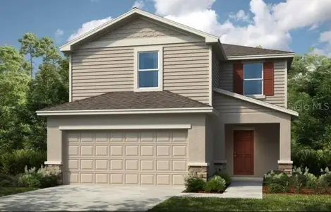 New construction Single-Family house 12422 Whisk Ct, Hudson, FL 34669 plan Maple - image