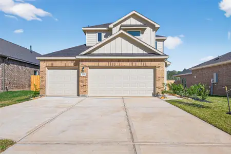 New construction Single-Family house 16021 Sandy Koufax Ct, Splendora, TX 77372 - image