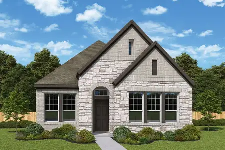 New construction Single-Family house 1913 Cola Dr, Van Alstyne, TX 75495 plan The Flintwood - image