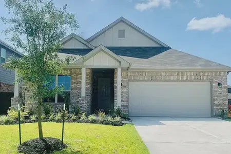 New construction Single-Family house 21713 Southern Valley Ln, New Caney, TX 77357 plan Rowan Harrington Trails Cornerstone I Series - image