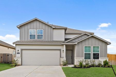 New construction Single-Family house 25042 Pomegranate Pl, Montgomery, TX 77316 plan PLATTE - image