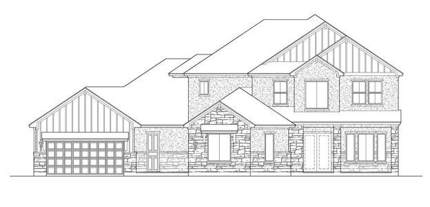 New construction Single-Family house 2816 Sandman Pass, Leander, TX 78641 plan Kline - image