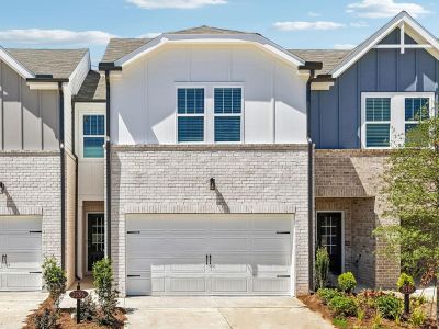 New construction Townhouse house 3386 Brooks Lake Dr, Loganville, GA 30052 plan Jade - image