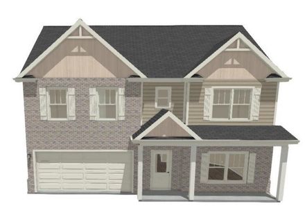 New construction Single-Family house 100 Jasmine Dr, Jackson, GA 30233 plan Brooks - image