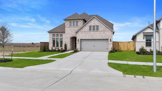 New construction Single-Family house 18711 Citrange Bend Wy, Manvel, TX 77578 Ingleside- photo 1 1