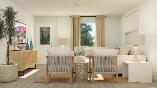 New construction Single-Family house 8659 Green Bliss, San Antonio, TX 78223 plan Pima - image 12