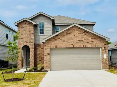 New construction Single-Family house 1173 Soapstone Pass, Maxwell, TX 78666 null- photo 0