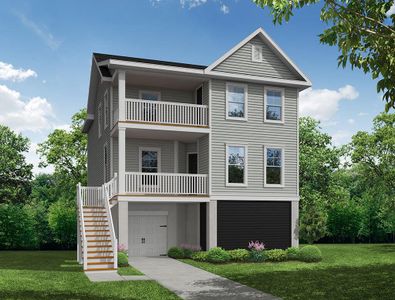 New construction Single-Family house 2349 Town Woods Rd, Charleston, SC 29414 plan Aiken - image