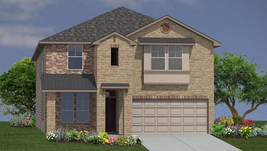 New construction Single-Family house 13419 Cosette Xing, San Antonio, TX 78253 plan The Clydesdale - image