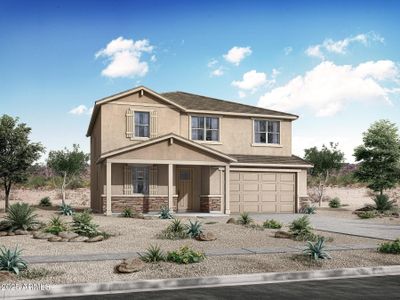 New construction Single-Family house 4133 W Eli Dr, San Tan Valley, AZ 85144 Pacific - photo 0 0