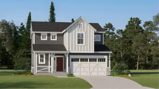 New construction Single-Family house 10842 Tomboy Dr, Parker, CO 80134 plan Evans - image