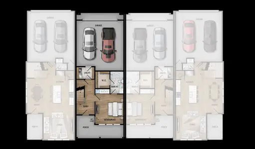 New construction Townhouse house 506 Santa Clara Pl, San Antonio, TX 78210 plan San Jose A - image 3