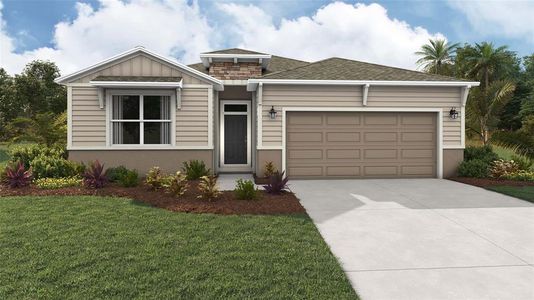 New construction Single-Family house 7747 Wheat Stone Dr, Zephyrhills, FL 33540 plan Delray - image