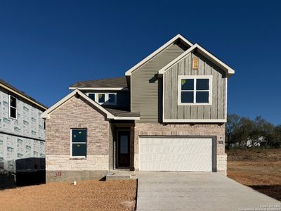 New construction Single-Family house 318 Brood Dr, Adkins, TX 78101 plan Wyatt - image