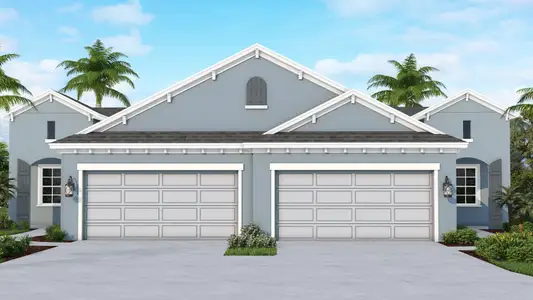 New construction Single-Family house 11661 Great Brook Ln, Parrish, FL 34219 plan Crystal Sand 2 - image