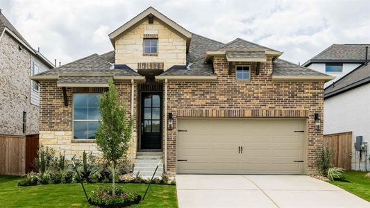 New construction Single-Family house 132 Plumbago Loop, Bastrop, TX 78602 Design 2188W- photo 1 1