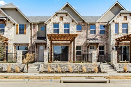 New construction Townhouse house 1208 Armstrong, The Colony, TX 75056 - image