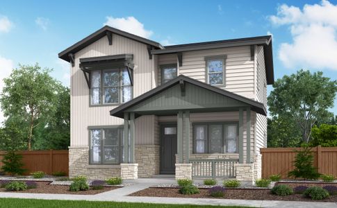 New construction Single-Family house 3401 N Haleyville Ct, Aurora, CO 80019 plan 3201 - image