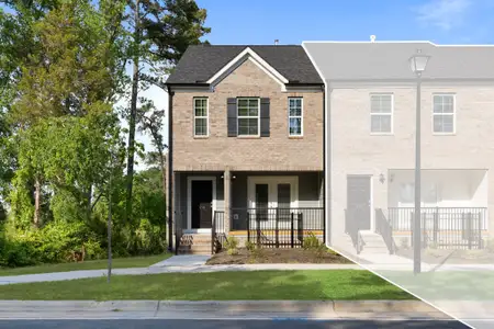 New construction Townhouse house 513 Forestville Rd, Wake Forest, NC 27587 plan Hawthorne - image