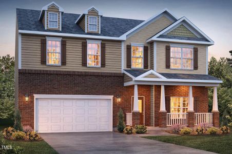 New construction Single-Family house 47 Stone Apiary Dr, Angier, NC 27501 plan COLUMBIA - image