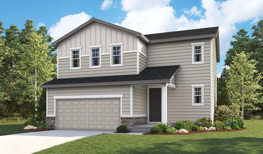 New construction Single-Family house 957 Sandhills St, Windsor, CO 80550 Coral- photo 1 1