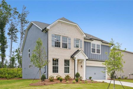 New construction Single-Family house 5383 Heron Bay Blvd, Locust Grove, GA 30248 plan Surrey - image