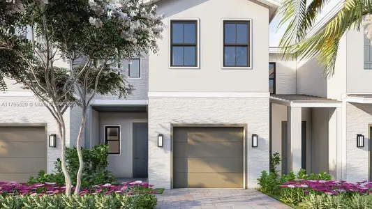 New construction Townhouse house 159 Ne 13Th Ter, Homestead, FL 33033 plan Denali - image