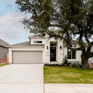 New construction Single-Family house 228 Missouri Primrose Ln, San Marcos, TX 78666 Design 2504W- photo 1 1