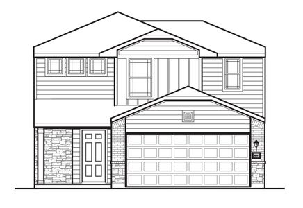 Durango Elevation C - Alt Roof Elevation