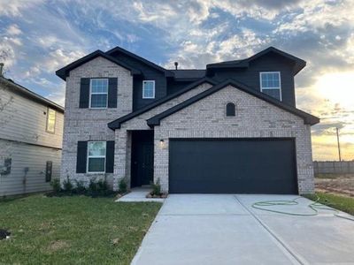 New construction Single-Family house 25031 Apricot Court, Montgomery, TX 77316 Blanco- photo 0