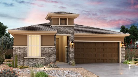 New construction Single-Family house 2158 S 242Nd Ln, Buckeye, AZ 85326 plan Bluebell - Castillo - image