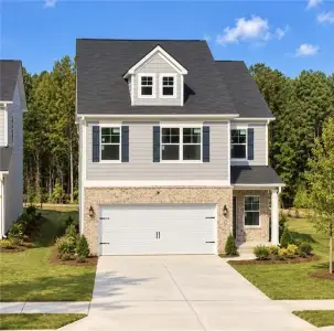 New construction Single-Family house 102 Vickers Point Dr, Fairburn, GA 30213 plan The Franklin II - image