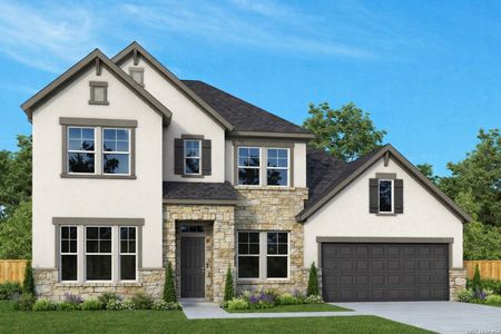 New construction Single-Family house 1326 Wilson Crk, New Braunfels, TX 78132 plan The Gordan - image