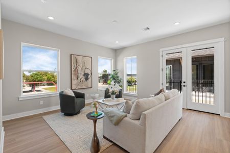 New construction Single-Family house 719 Thornton Rd, Unit E, Houston, TX 77018 - image 17