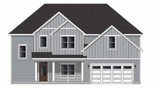 New construction Single-Family house 1109 Steele Dr, Grimesland, NC 27837 plan Camden - image