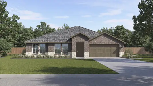 New construction Single-Family house 336 Pharoah Rd, Waxahachie, TX 75165 plan Dean - image